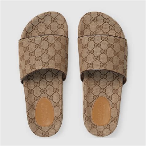 slippers uomo gucci|gucci sliders for men.